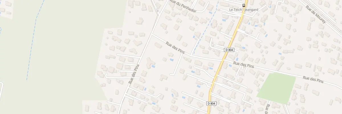 Plan du 39B Rue des Pins au Teich