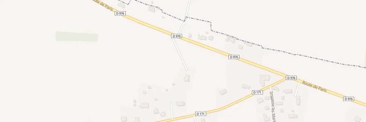 Plan du 823 Rte de Paris à Moulines