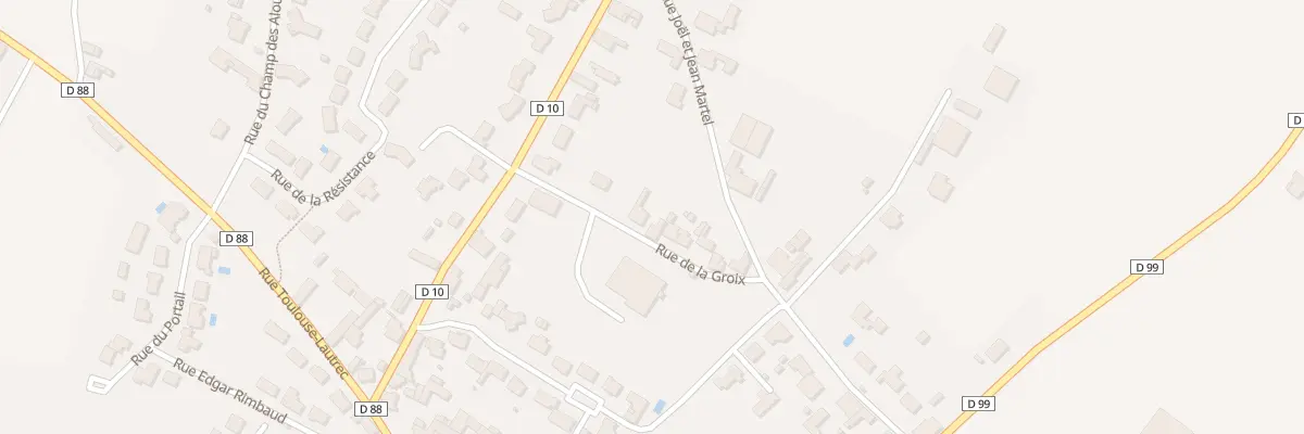 Plan du 32 Rue de la groix à Nalliers
