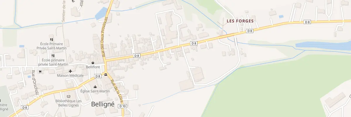 Plan du 186 Rue du Capitaine Étienne à Loireauxence