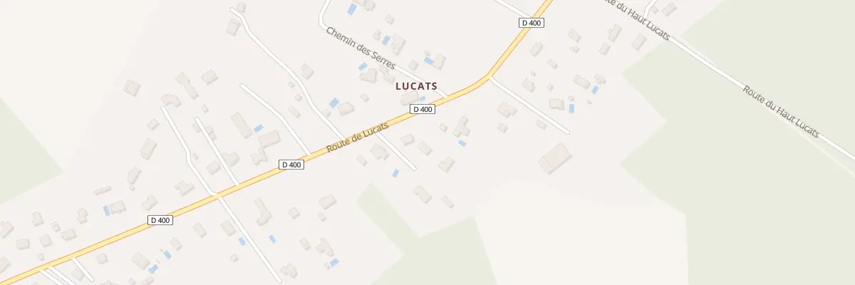 Plan du 672 Rte de Lucats à Parentis-en-Born