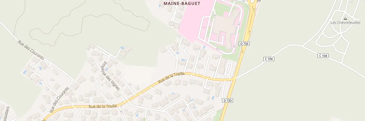 Plan du 64 Rue de la Treille à Royan
