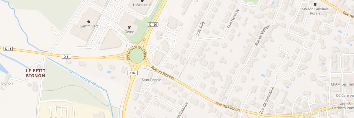 Plan du 6 Rue de la Filandière aux Herbiers