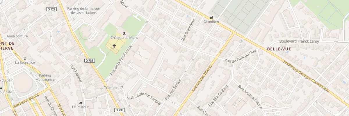 Plan du 16 Rue Pierre Dugua Sieur de Mons à Royan