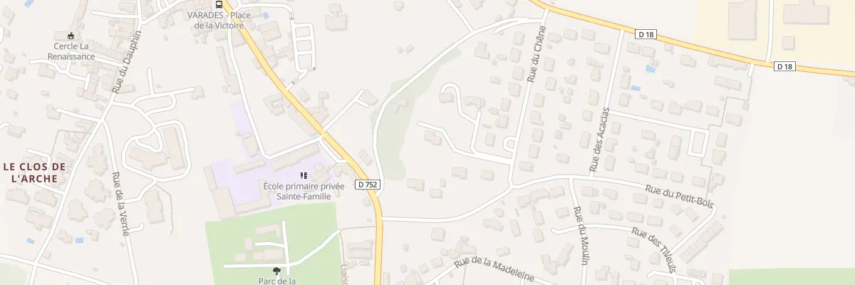Plan du 176 Rue du Chêne à Loireauxence