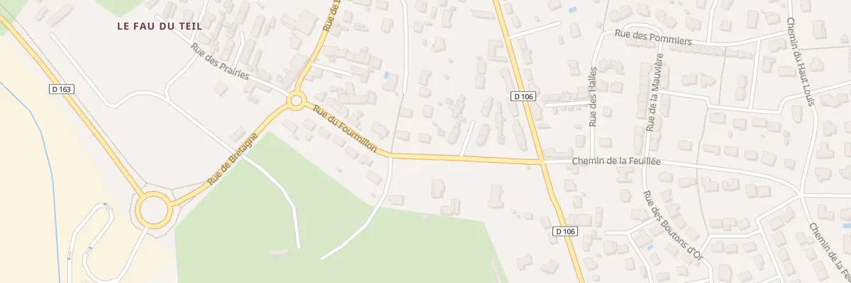 Plan du 18 Rue du Fourmillon à Saint-Pierre-la-Cour
