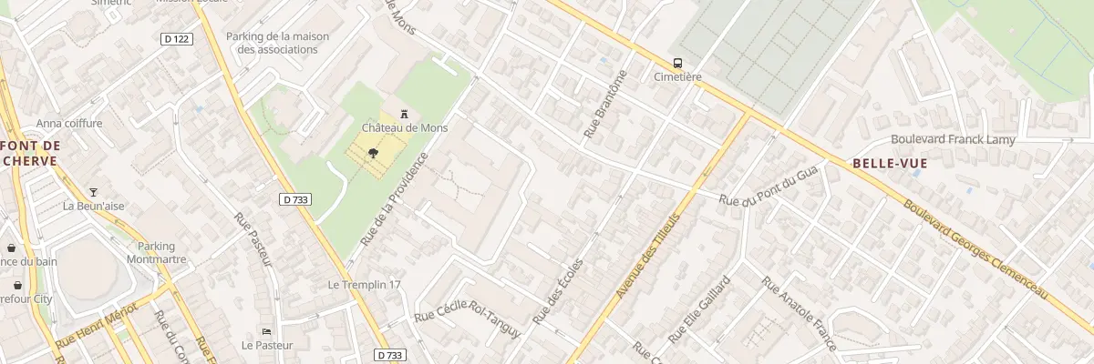 Plan du 20 Rue Pierre Dugua Sieur de Mons à Royan