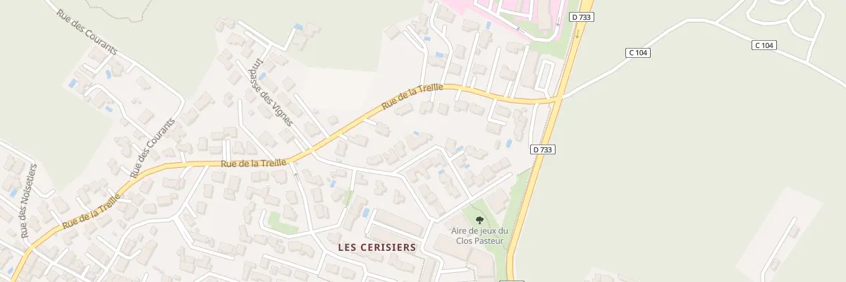 Plan du 8 Rue des Merises à Royan