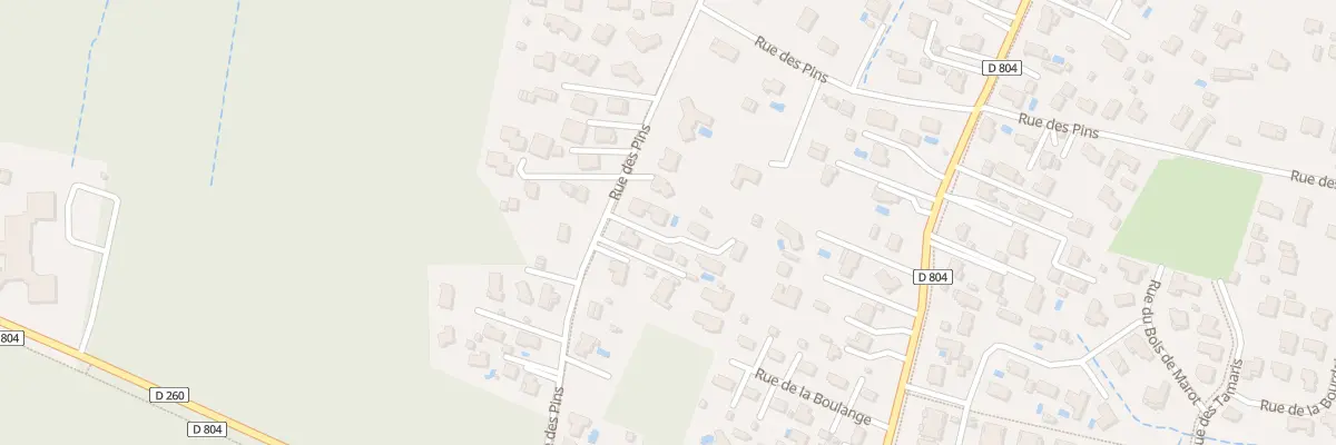 Plan du 47B Rue des Pins au Teich
