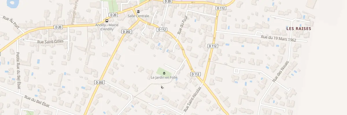 Plan du 18D Rue du Grand Moulin à Andilly
