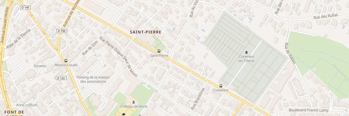 Plan du 77 Bd Georges Clemenceau à Royan