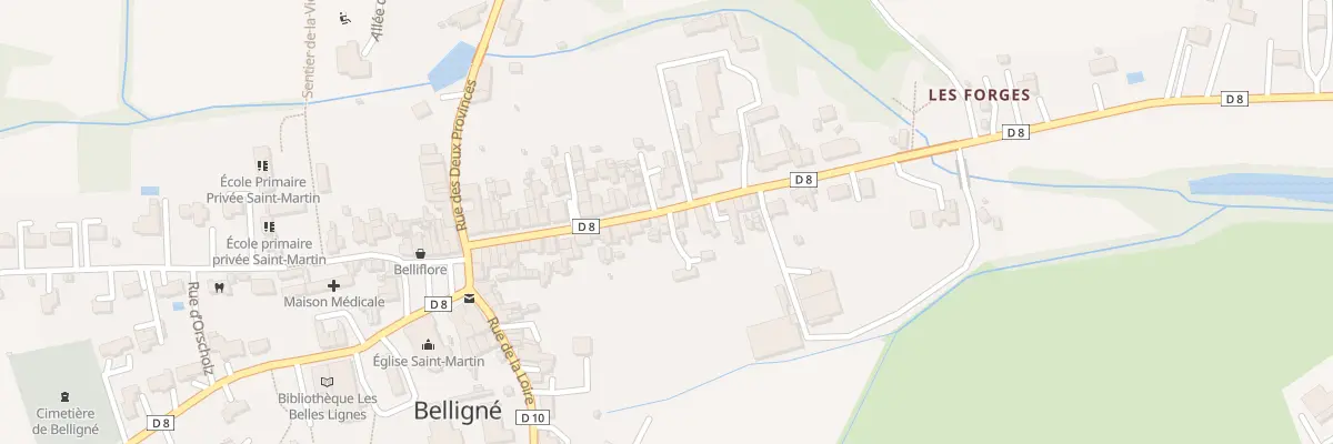 Plan du 146 Rue du Capitaine Étienne à Loireauxence