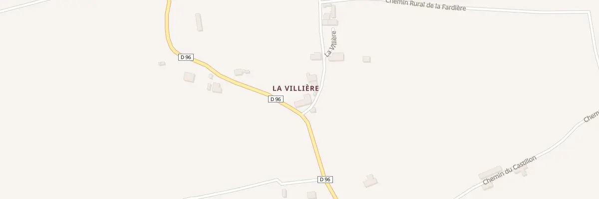Plan du 3 La Villière à Domjean
