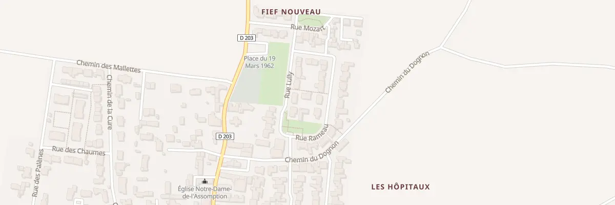 Plan du 14 Rue Rameau à Clavette