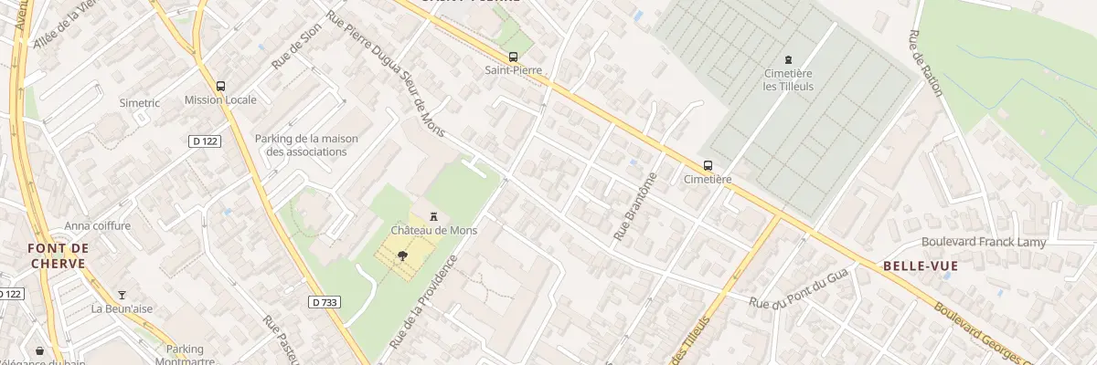 Plan du 25 Rue Pierre Dugua Sieur de Mons à Royan