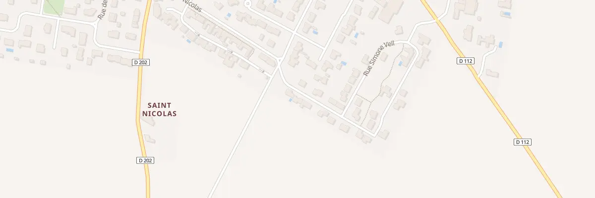 Plan du 8 Rue Simone Veil à Andilly