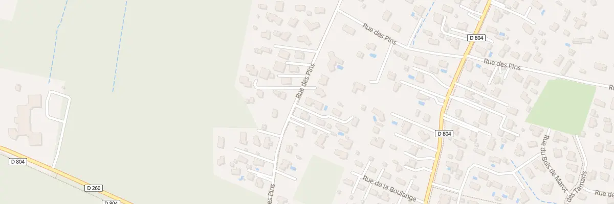 Plan du 47 Rue des Pins au Teich