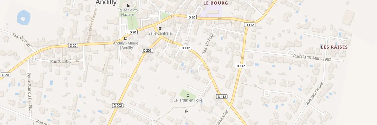 Plan du 16 Rue du Grand Moulin à Andilly