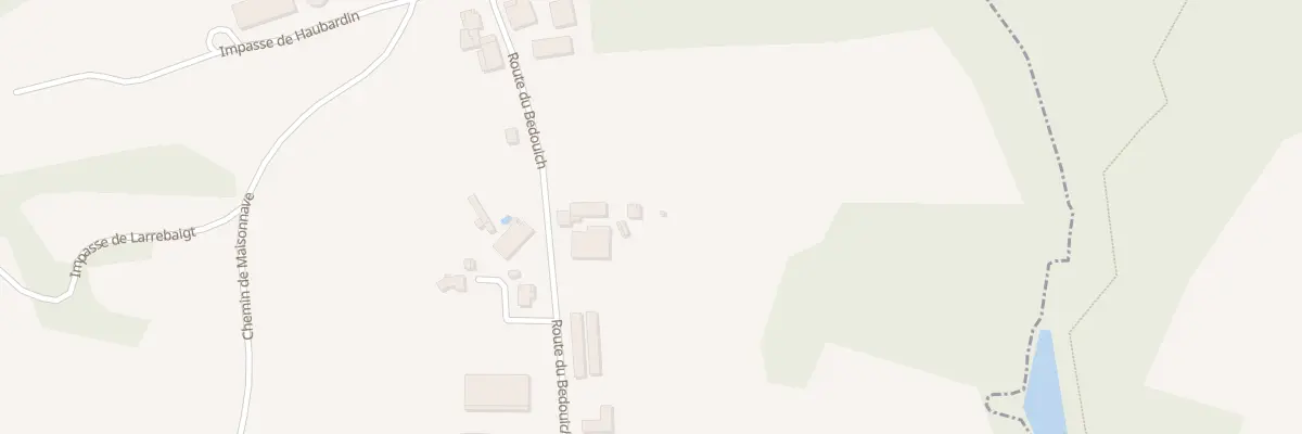 Plan du 74 Bedouich à Gaas