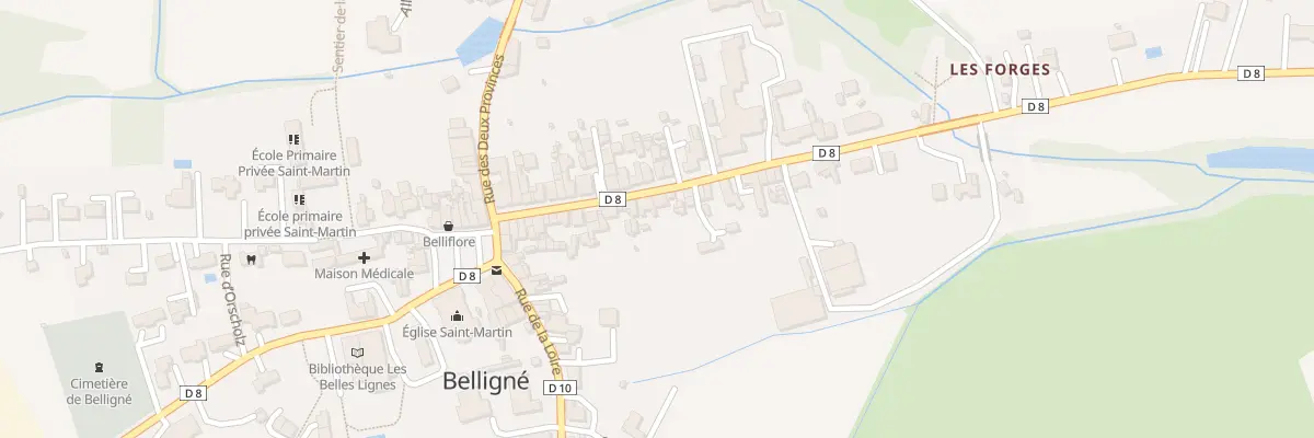 Plan du 118 Rue du Capitaine Étienne à Loireauxence