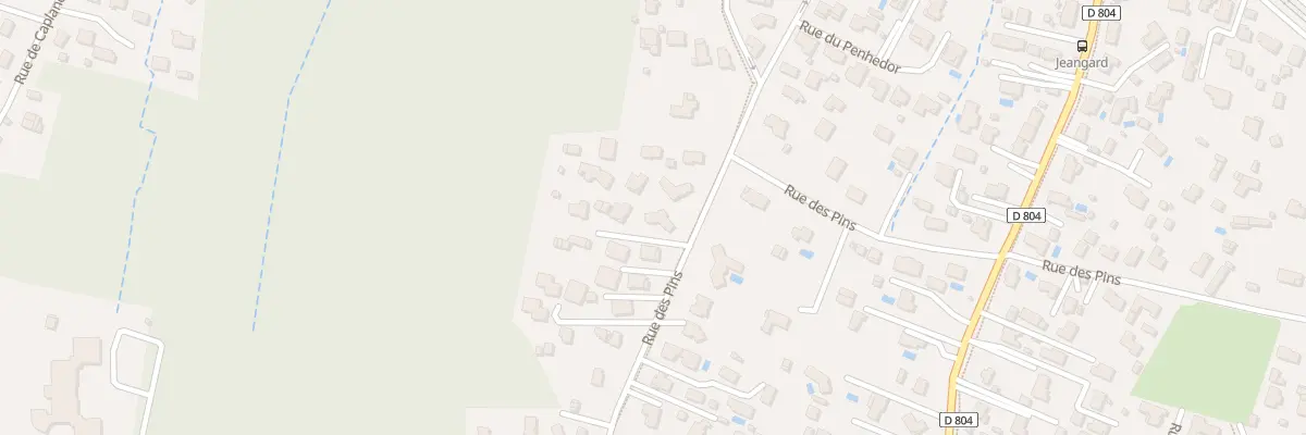 Plan du 52T Rue des Pins au Teich