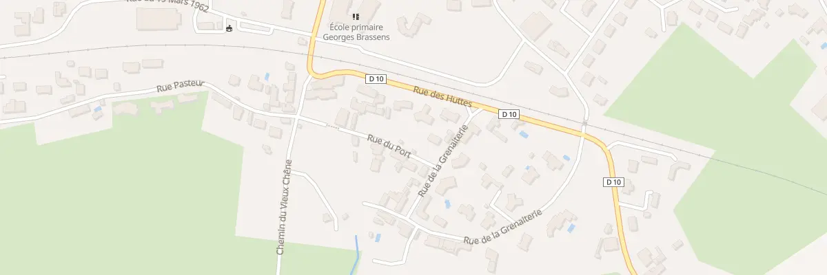 Plan du 17 Rue des huttes à Nalliers