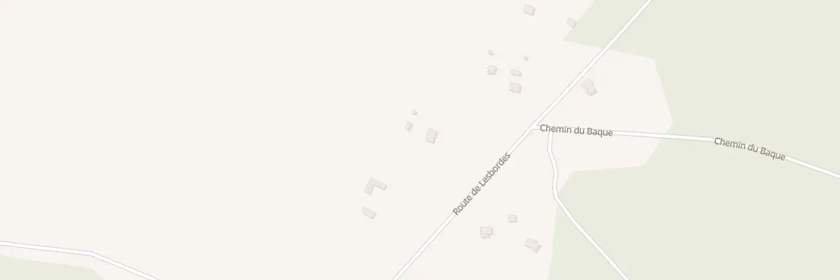 Plan du 4433 Rte de Lesbordes à Onesse-Laharie