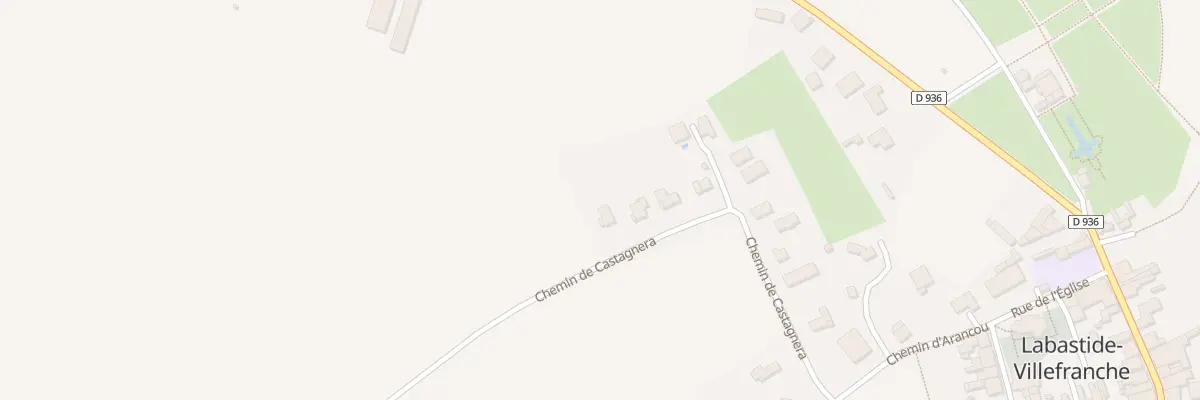 Plan du 300 Las Barthes à Labastide-Villefranche