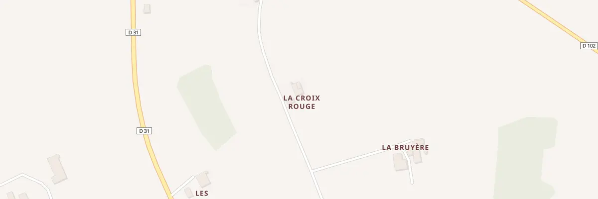 Plan du 1 La Croix Rouge à Landivy