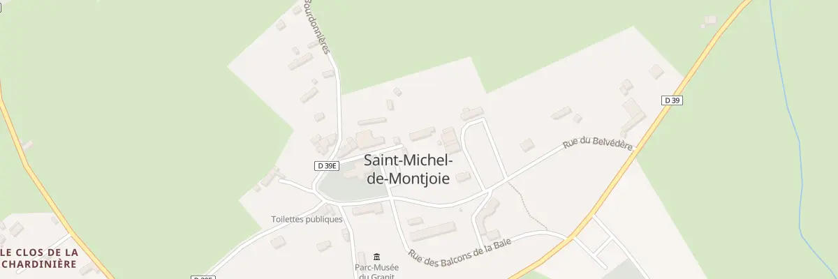Plan du 5040 Le Haut du Bourg à Saint-Michel-de-Montjoie
