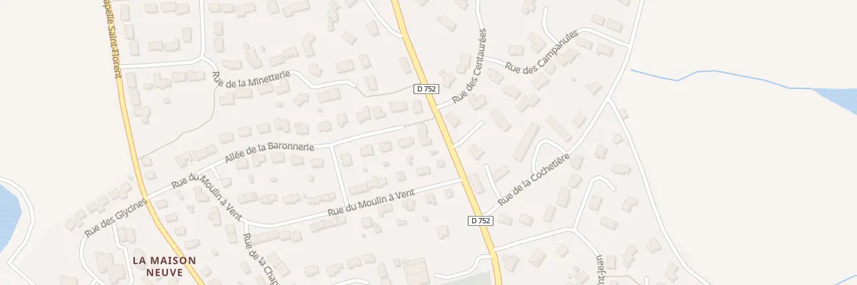 Plan du 20 All de la Baronnerie à Montrevault-sur-Èvre