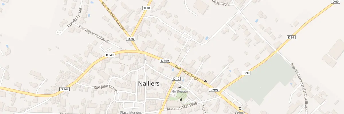 Plan du 53 Rue victor hugo à Nalliers