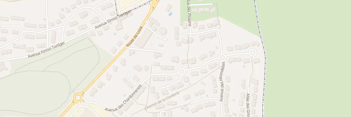 Plan du 11 Av des Chardonnerets à Candé