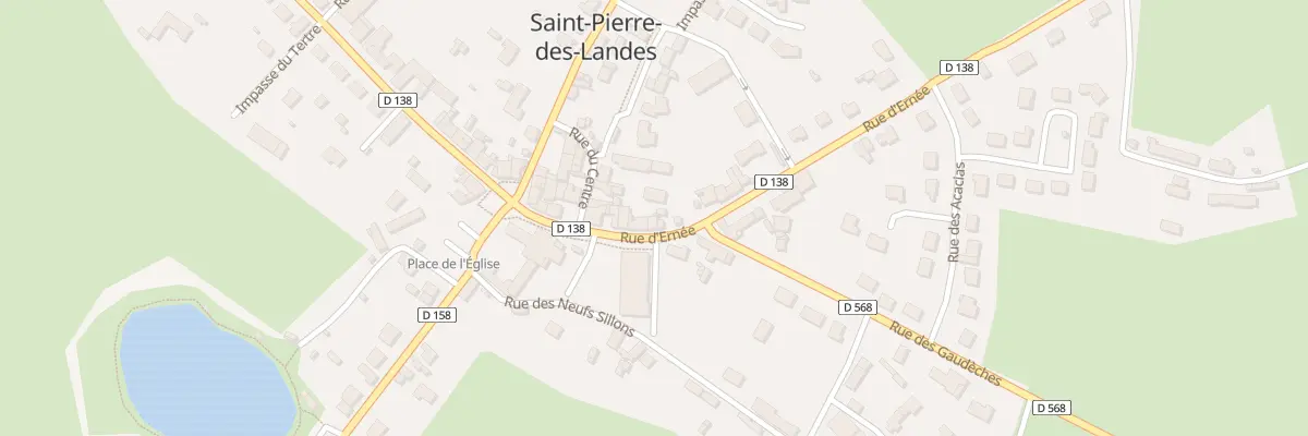 Plan du 19 Rue d’Ernée à Saint-Pierre-des-Landes