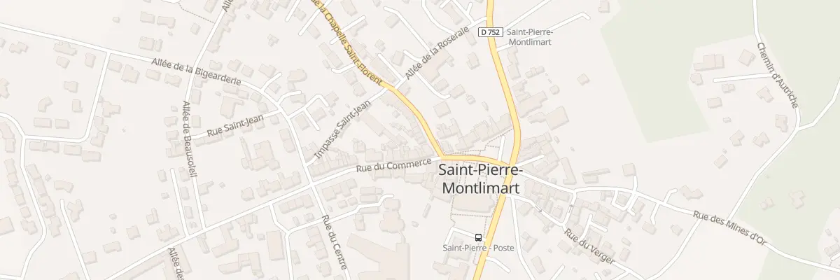 Plan du 5 Rue de la Chapelle à Montrevault-sur-Èvre