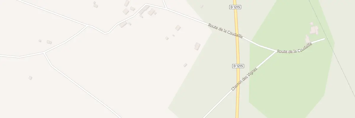 Plan du 10 Rte de la Coudaille à Vensac