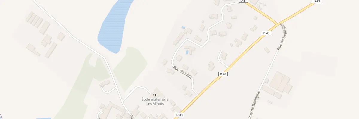 Plan du 8 Rue du pâtis à Saint-Juire-Champgillon