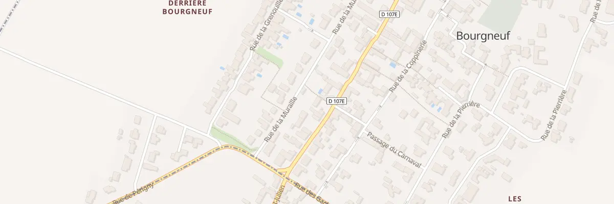 Plan du 55 Rue de la Muraille à Bourgneuf