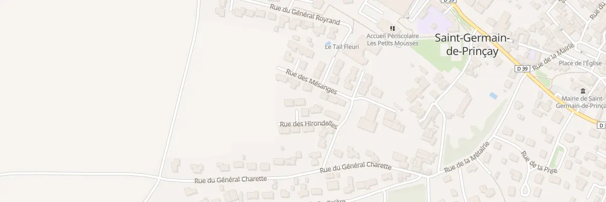 Plan du 4 Imp des Rouges Gorges à Saint-Germain-de-Prinçay