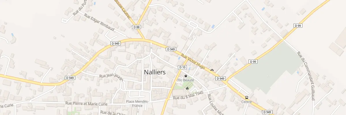 Plan du 42 Rue victor hugo à Nalliers