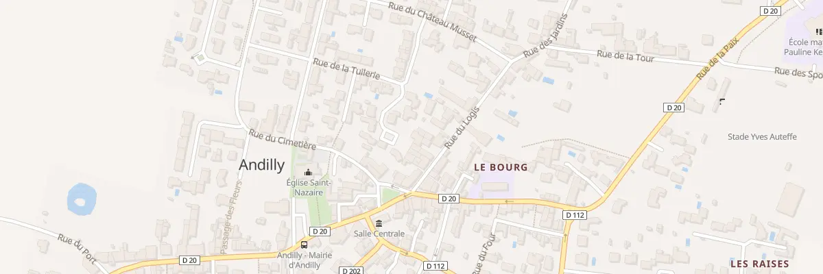 Plan du 13 Rue de la Tuilerie à Andilly