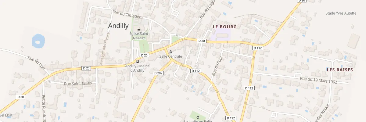 Plan du 3 Rue du Grand Moulin à Andilly