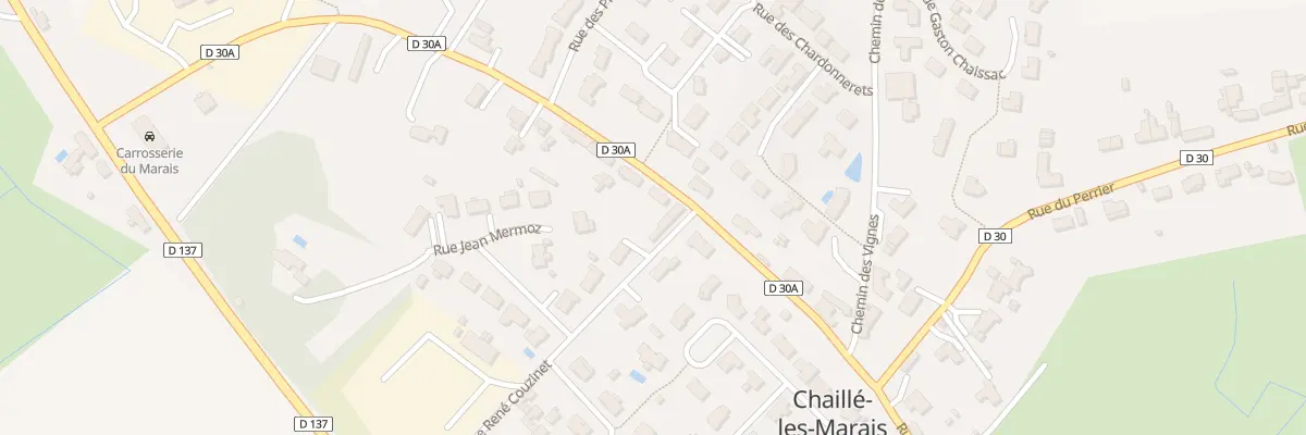 Plan du 1 Rue des venelles à Chaillé-les-Marais
