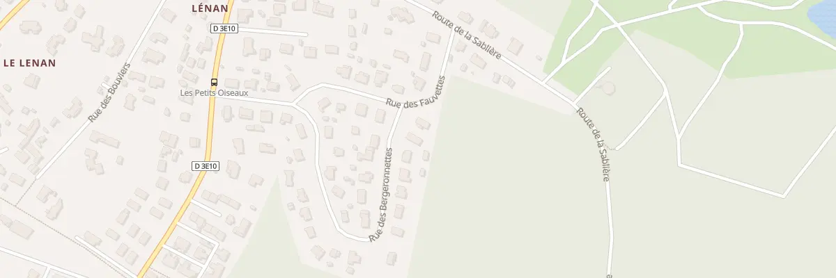 Plan du 33 Rue des Bergeronnettes à Lanton