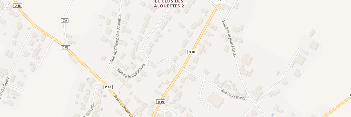 Plan du 27 Rue édith piaf à Nalliers