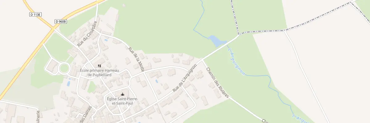 Plan du 21 Rue du cheval blanc à Chantonnay