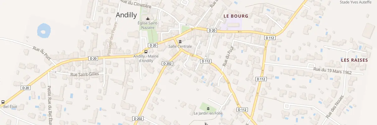 Plan du 10 Rue du Grand Moulin à Andilly