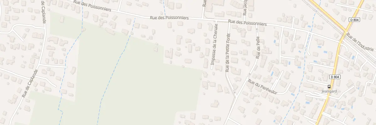 Plan du 31T Rue des Poissonniers au Teich