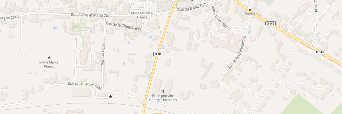 Plan du 31 Rue brantôme à Nalliers