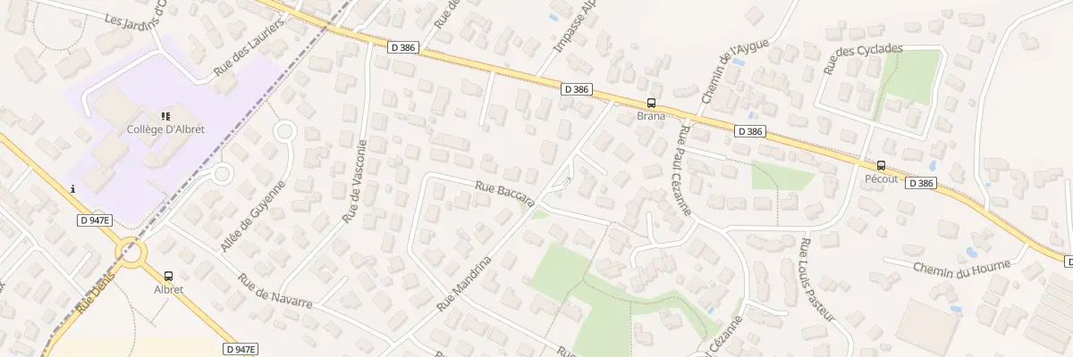 Plan du 19 Rue Mandrina à Narrosse